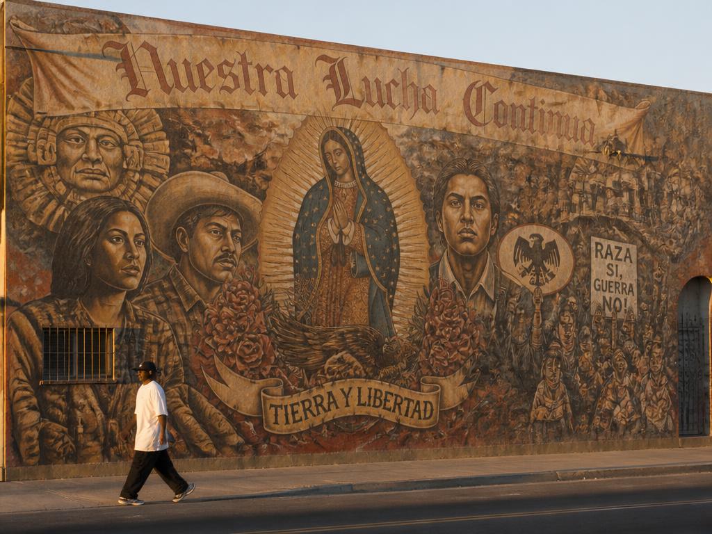 Shoppers browsing a San Antonio small business storefront during Fiesta
